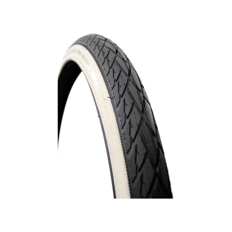 11129062.01 Schwalbe Pneumatico Delta Cruiser 24x1 3/8 K-Guard - Nero/Bianco