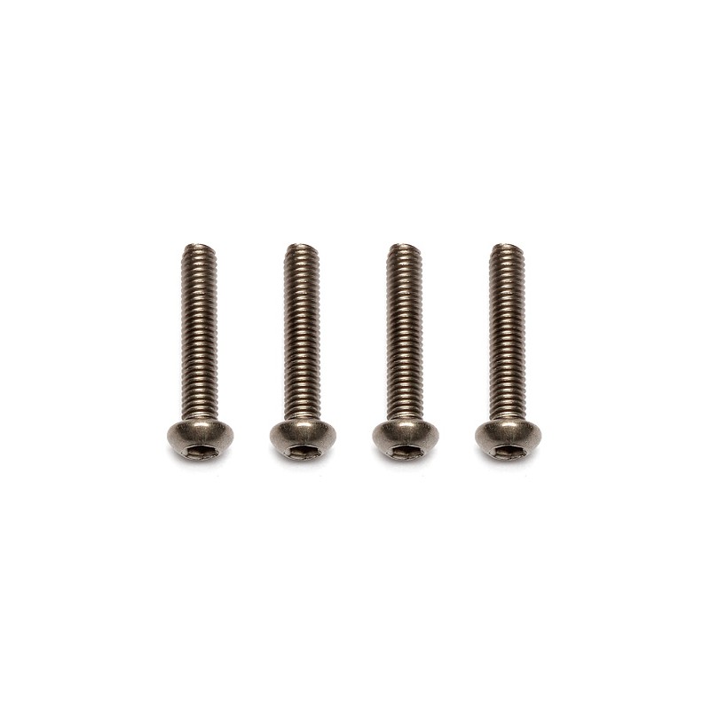 AE91584 Team Associated RCB8 3x14mm titanium bhcs
