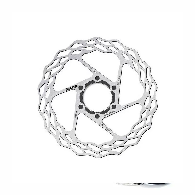 DB101WCL GALFER BIKE Disco Freno DB101WCL Wave 140mm Center Lock Silver