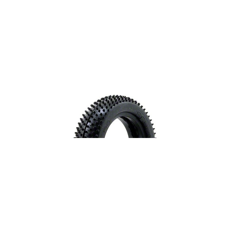 U6609 - Gomme Schumacher MiniPin ant. 2WD slim GIALLE