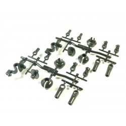 SW228006A SWORKz Shock End (HARD) / Body Mount / Ball Ends Set (2Set)