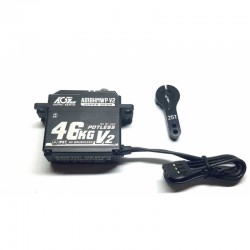 AGF46 SERVO BRUSHLESS RACING RS BY AGF 46KG POTLESS WATERPROOF